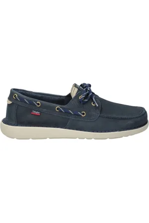 CallagHan Sko, Herre, Blå, 42 EU, Uld, Loafers