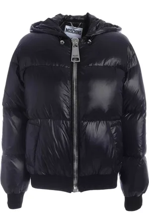 Moschino Jakke, Dame, Sort, M, Uld, Down Jackets