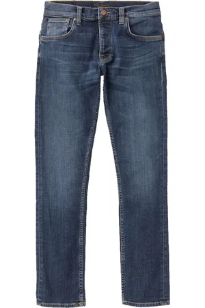 Nudie Jeans Jeans, Herre, Blå, W31 L32, Uld, Accessories