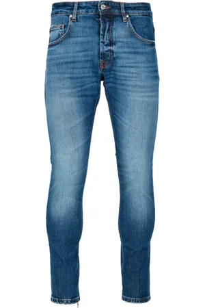 Don the Fuller Jeans, Herre, Blå, W31, Denim, Slim-fit Jeans