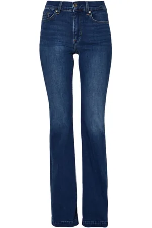 Liu Jo Jeans, Dame, Blå, W29, Boot-Cut Jeans