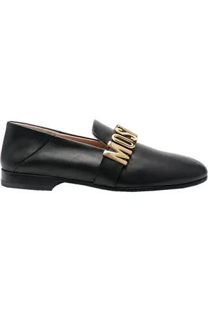 Moschino Sko, Herre, Sort, 40 EU, Uld, Loafers