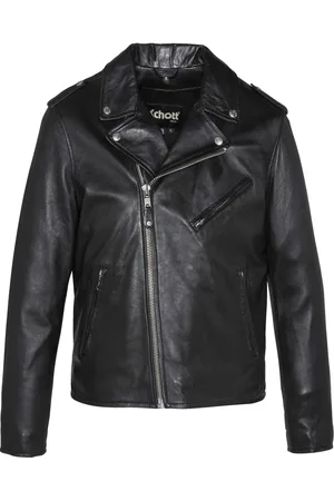 Schott NYC Jakke, Herre, Sort, S, Uld, Jackets