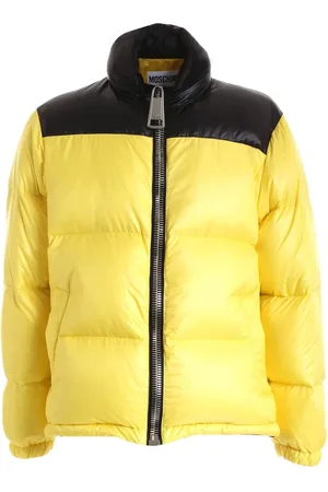 Moschino Jakke, Herre, Gul, XL, Uld, Down Jackets