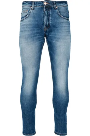 Don the Fuller Jeans, Herre, Blå, W32, Denim, Slim-fit Jeans