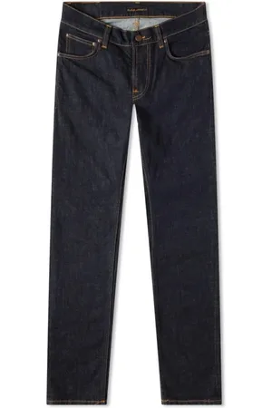 Nudie Jeans Jeans, Herre, Blå, W32 L32, Bomuld, Accessories