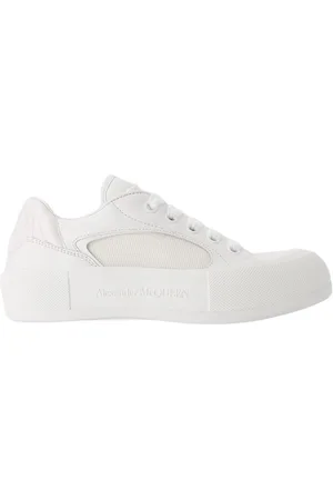 Alexander McQueen Sko, Dame, Hvid, 39 EU, Sneakers