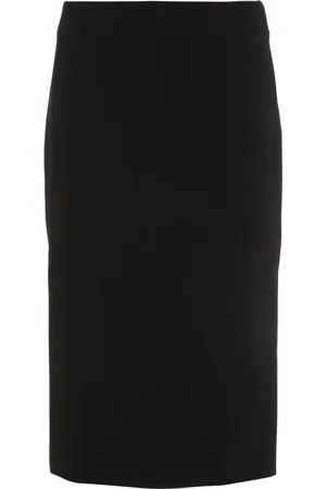 Moschino Nederdel, Dame, Sort, S, Polyester, Midi Skirts