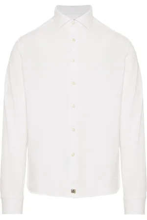 SONRISA Skjorte, Herre, Hvid, 2XL, Bomuld, Bluser
