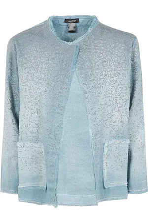 AVANT TOI Strik, Dame, Blå, L, Bomuld, Cardigans