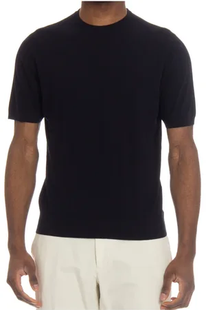 COLOMBO Top, Herre, Blå, L, Uld, T-shirts