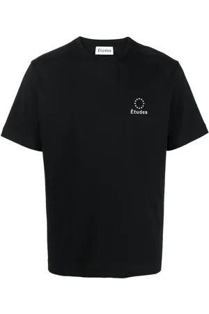 Etudes Top, Herre, Sort, L, Bomuld, Bomuld Logo T-shirt