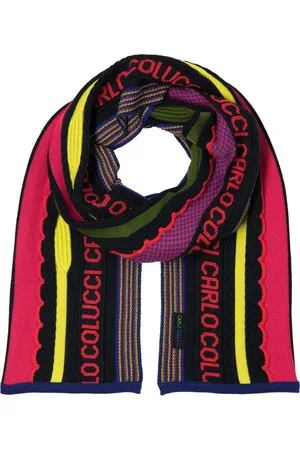 Carlo Colucci Tilbehør, Herre, Flerfarvet, ONE SIZE, Uld, Scarves