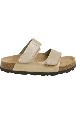EN FANT Sko, Dame, , 40 EU, Hamp, - Sandal Nubuck Leather, 250304 - Champagne