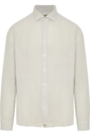 SONRISA Skjorte, Herre, Grå, L, Casual Bluser