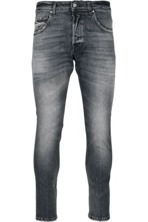 Don the Fuller Jeans, Herre, Grå, W30, Denim, Slim-fit Jeans