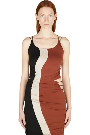 Ahluwalia Top, Dame, Flerfarvet, 2XS, Bomuld, Bomuld Firkantet Hals Top