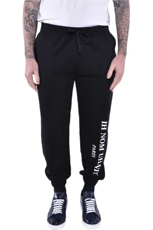 Ih Nom Uh Nit Bukser, Herre, Sort, M, Bomuld, Logo Jogger Bukser Sort Bomuld
