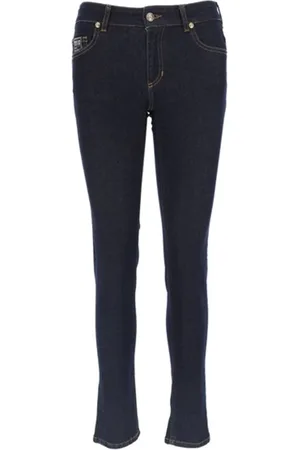 VERSACE Jeans, Dame, Blå, W28, Bomuld, Skinny Jeans