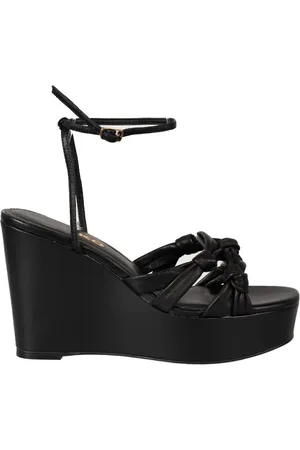 Pinko Sko, Dame, Sort, 39 EU, Uld, Wedges