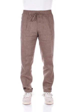 Briglia 1949 Bukser, Herre, Brun, S, Slim-fit Bukser