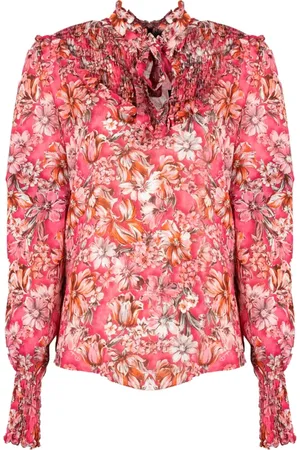 Pinko Bluser & Skjorter, Dame, Lyserød, S, Polyester, Blouses