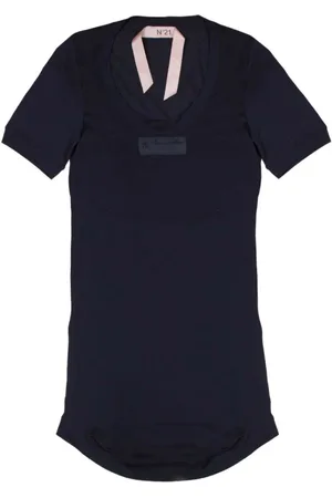 Nº21 Top, Dame, Sort, 2XL, T-shirts