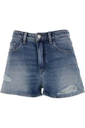 Icon Denim Shorts, Dame, Blå, W29, Denim, Denim Shorts
