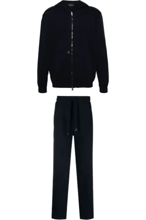 BRIONI Sport, Herre, Blå, XL, Bomuld, Straight Bukser