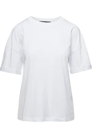 FEDERICA TOSI Top, Dame, Hvid, XS, Bomuld, T-shirts