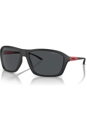 Arnette Tilbehør, Herre, Sort, 63 MM, Matte /Dark Grey Solbriller Nitewish