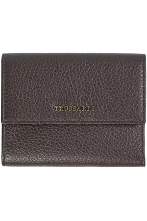 Trussardi Tilbehør, Dame, Brun, ONE SIZE, Læder, Wallets & Cardholders
