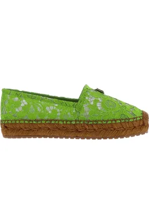 Dolce & Gabbana Sko, Dame, Grøn, 39 EU, Loafers