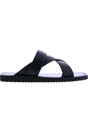 VALENTINO Sko, Herre, Sort, 41 EU, Herre Slide Sandaler