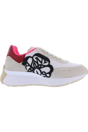 Alexander McQueen Sko, Dame, Flerfarvet, 37 1/2 EU, Uld, Sprint Runner Kvinders Sko