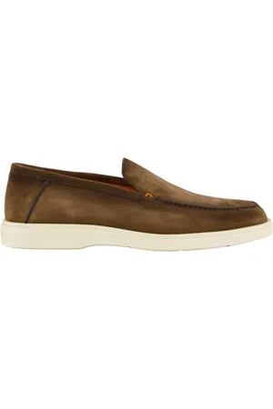 santoni Sko, Herre, Brun, 42 1/2 EU, Loafers