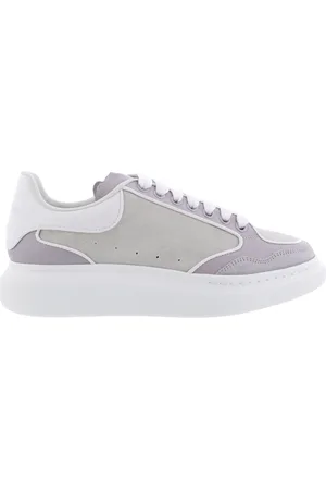 Alexander McQueen Sko, Herre, Grå, 39 1/2 EU, Oversized Sneaker Grå/Beige