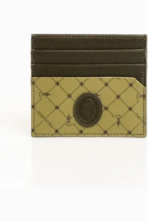 Trussardi Tilbehør, Herre, Grøn, ONE SIZE, Uld, Wallets Cardholders