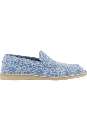 Dolce & Gabbana Sko, Herre, Blå, 45 EU, Loafers