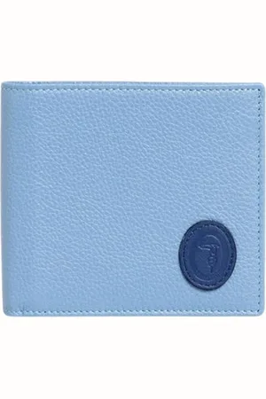 Trussardi Tilbehør, Herre, Blå, ONE SIZE, Uld, Wallets Cardholders
