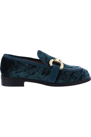Paris Punk Sko, Dame, Grøn, 40 EU, Loafers