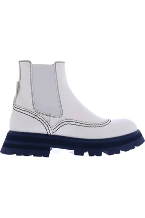 Alexander McQueen Sko, Dame, Hvid, 39 EU, Ankelstøvler