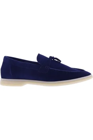 Paris Punk Sko, Dame, Blå, 39 EU, Uld, Loafers