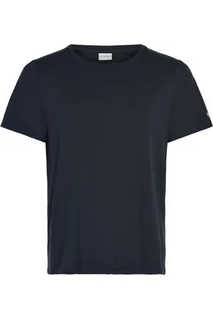 In Front Top, Dame, Blå, S, Polyester, Marineblå Hjerte T-Shirt