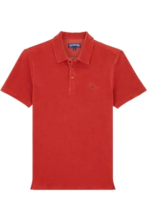 Vilebrequin Top, Herre, Rød, M, Polo Bluser