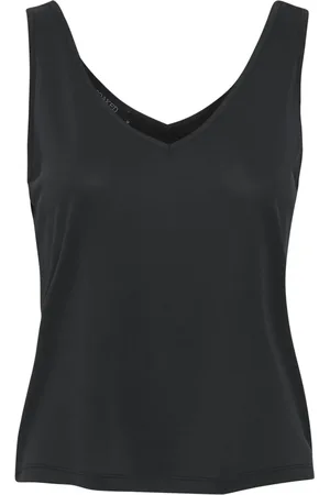 Soaked in Luxury Top, Dame, Sort, S, Uld, Slcolumbine Tank Top Toppe & T-shirts 30404199