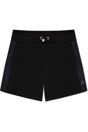 Moose Knuckles Shorts, Dame, Sort, L, Bomuld, Mixmedia shorts