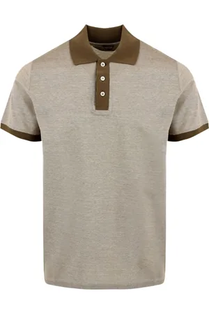 MOORER Top, Herre, Grå, L, Polo Bluser