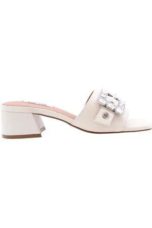 Bibi Lou Sko, Dame, Hvid, 39 EU, Bakoe Mule Sandaler