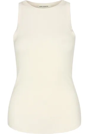Sofie Schnoor Top, Dame, , XS, Uld, Snos215 Toppe & T-shirts Snos215 Off-White